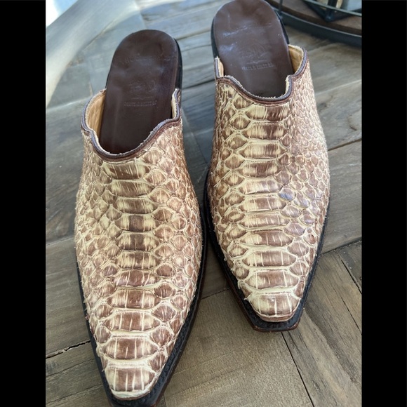 Old Gringo Shoes - Old Gringo python mules